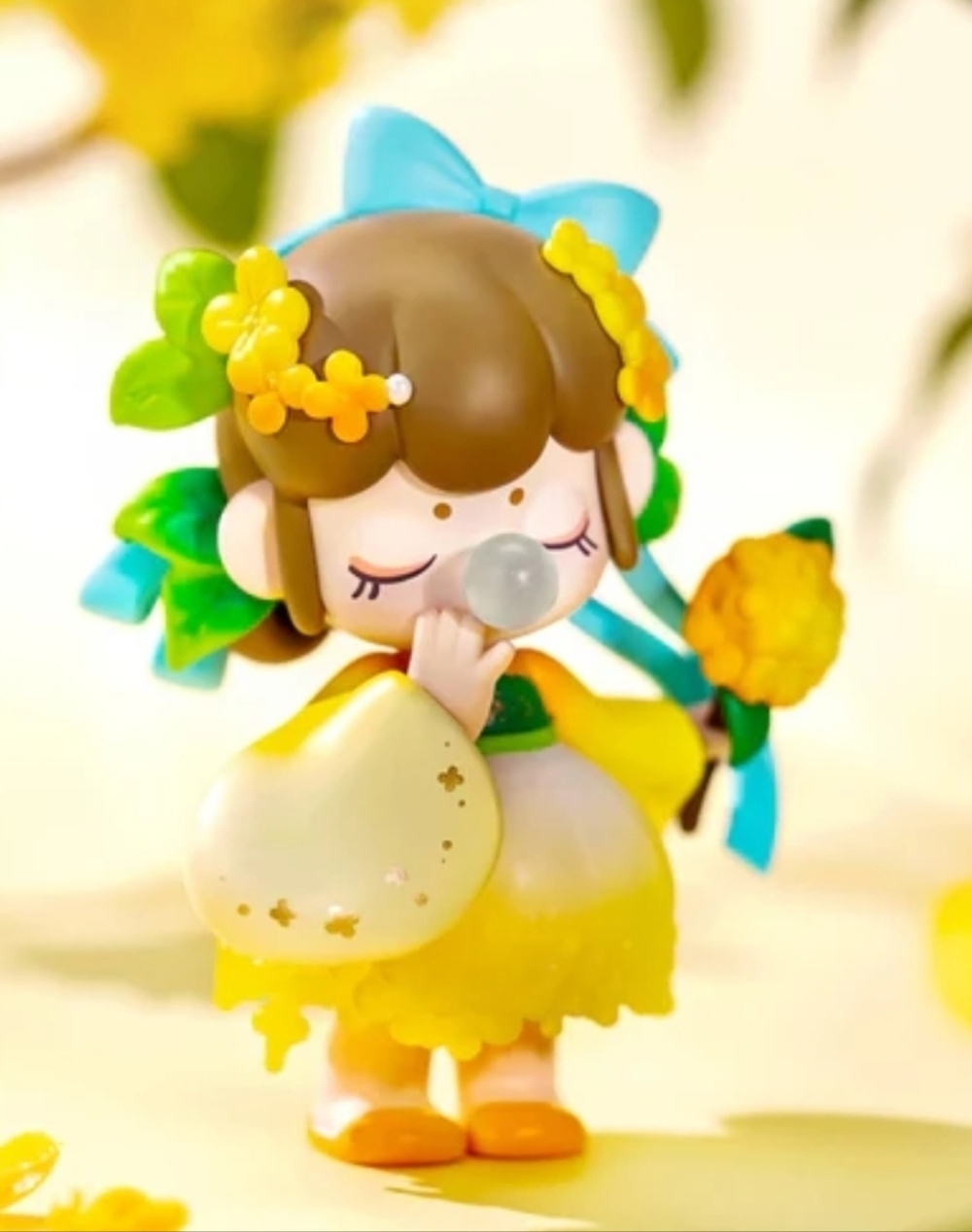 Authentic Osmanthus figure from the Rolife Nanci Flower Stories Series